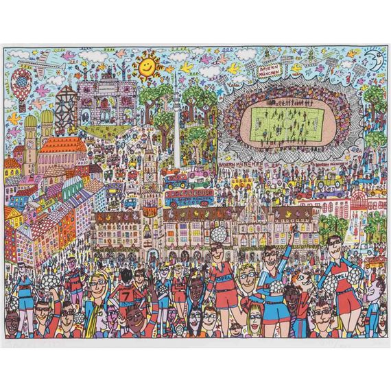 James Rizzi Art for Sale: Available Works & Gallery Listings