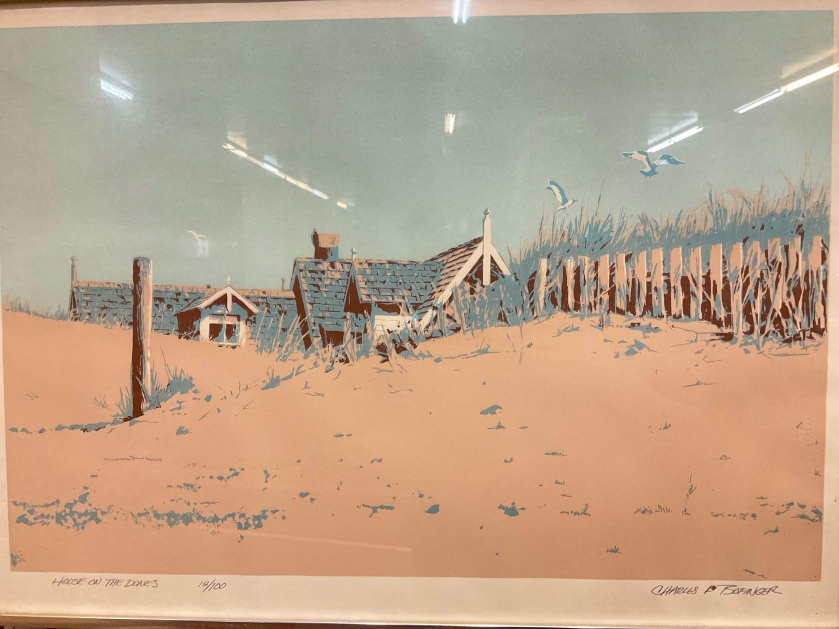 Charles Binger | Two Beach Landscape Scenes | MutualArt