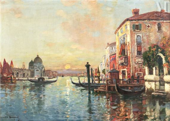Canal à Venise - Maurice Bompard
