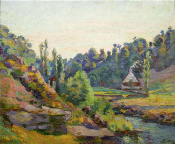 Le Moulin de Jonon, Creuse, circa 1906 - Armand Guillaumin