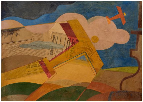 Aerei Caproni in volo - Giulio d’Anna