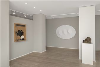 Installation view of Igor Mitoraj exhibition at Cortesi Gallery, Lugano.