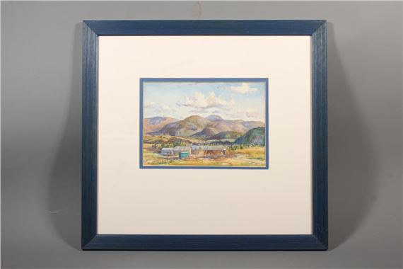 mountainous landscape - Edward Mossforth Neatby