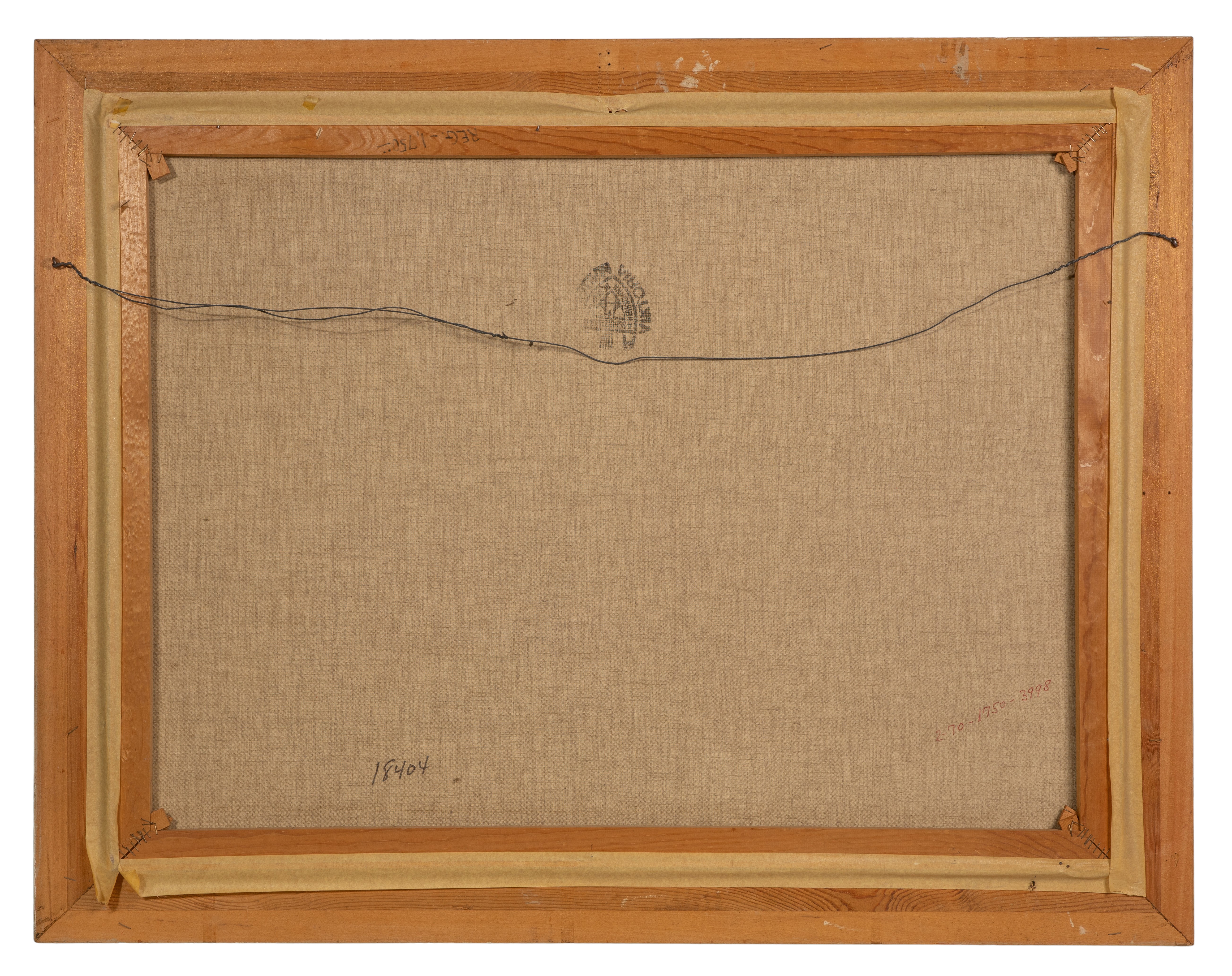 A romanticized mountain landscape featuring a lone figure in a vast, snow-dusted valley.