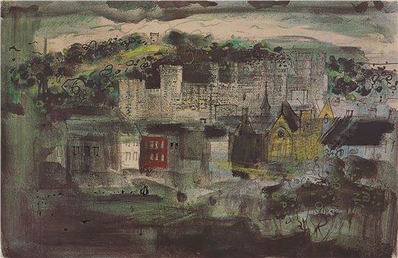 Caernarvon Castle II - John Piper