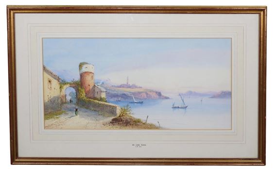 On Lake Como - Edwin St. John