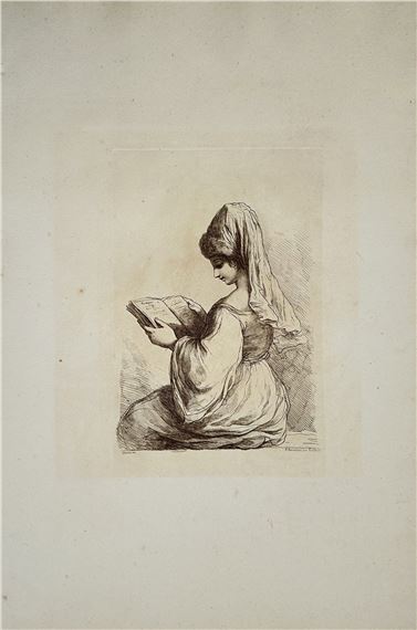 Francesco Bartolozzi | A Victorian Engraving of An Angel | MutualArt