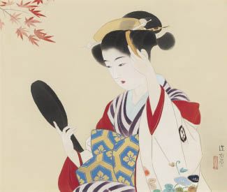 Autumn leaves - Shinsui Ito
