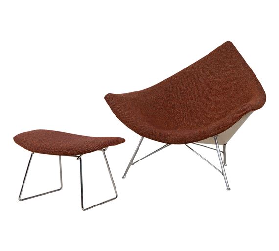 Coconut Chair and Ottoman - George Nelson