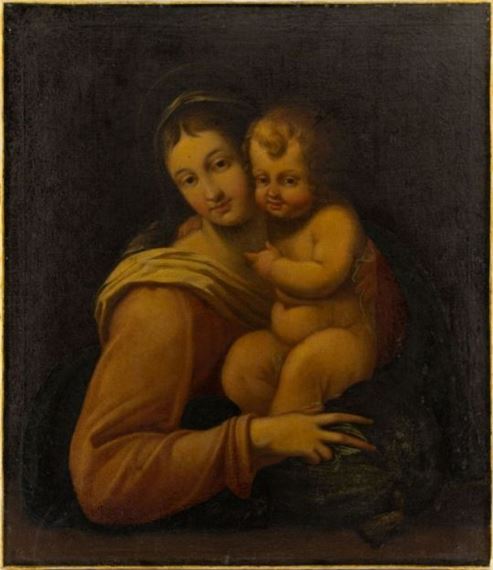 Madonna and Child - Italian School, 17th Century