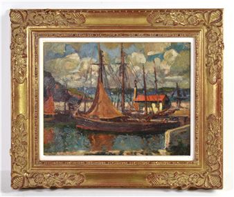Harbour scene, Brixham Harbour Picture