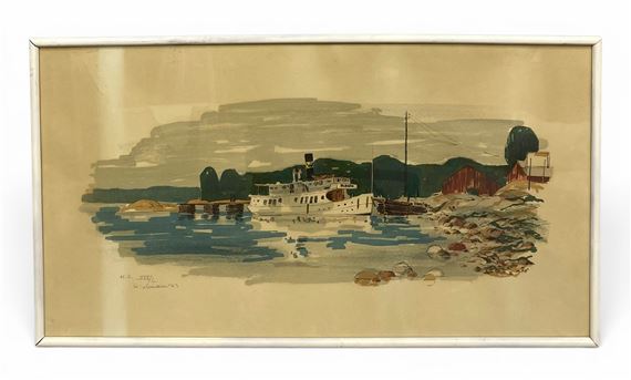 The Seaship Saltsjön - Harry Wichmann