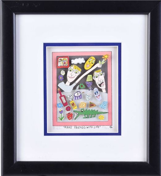 Make Friends with Life - James Rizzi