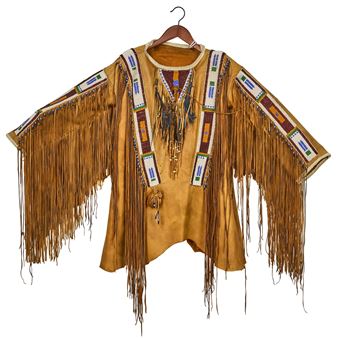 Plains Indian War Shirt by Cheri Capello