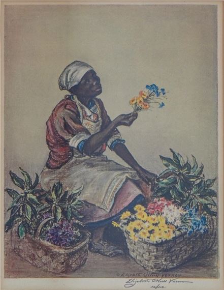 Charleston Flower Seller - Elizabeth O'Neill Verner
