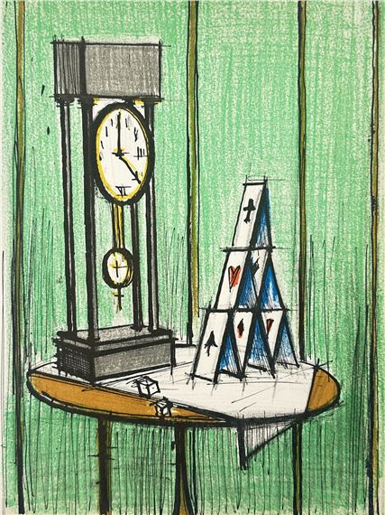 Bernard Buffet | The Skyline of New York (1958) | MutualArt