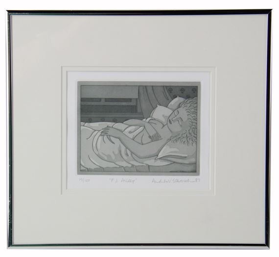 Andrew Stevovich「THE DANCE」1989年 アクアチント Andrew Stevovich | The Dance (1989) | MutualArt