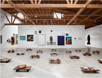 Installation view of Gerasimos Floratos exhibition at Matthew Brown, Los Angeles.