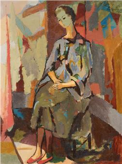 Woman Sitting Picture