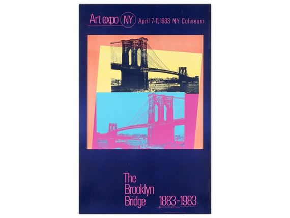 The Brooklyn Bridge Poster - Andy Warhol