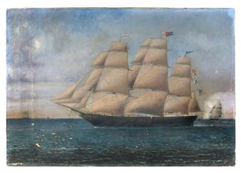 Portrait of the the ship *Eliza Mallory* Picture