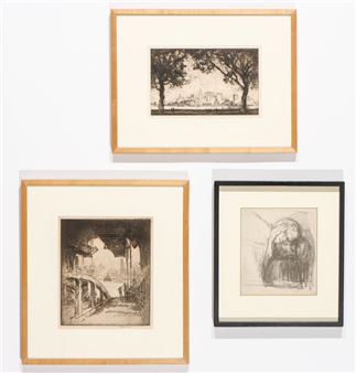 New York From Governor's Island, The Ferry House, Death, Woman and Child Picture