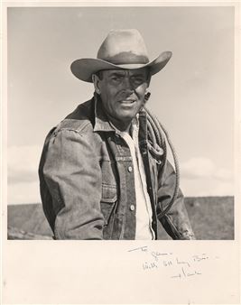 Henry Fonda Oversized Signed Photograph to Glenn Ford Picture