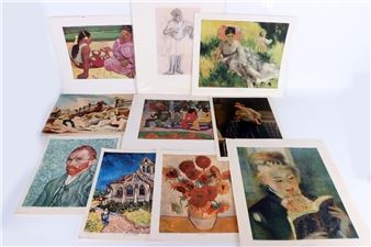 QUALITY MEDIUM-SIZED ART PIECES VAN GOGH DEGAS- 10 Picture