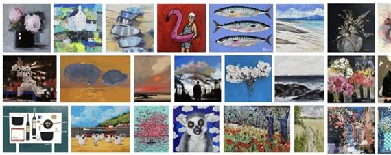 Small Paintings Show - The Lemond Gallery