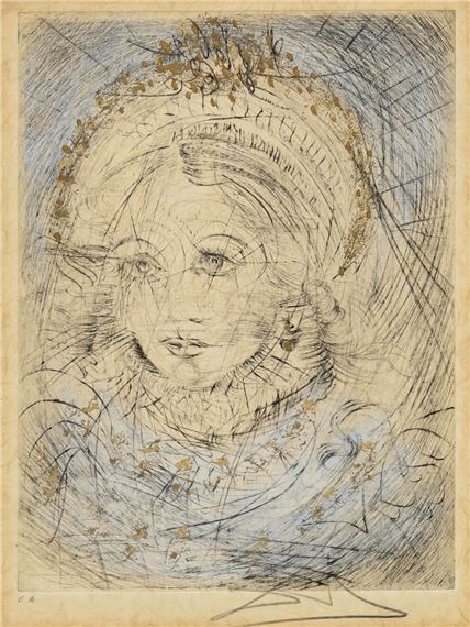 Portrait of Marguerite - Salvador Dalí