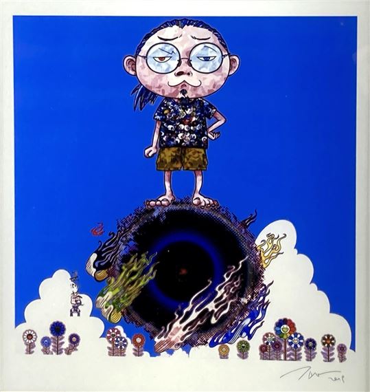 村上隆 Takashi Murakami Dragon Heads Gold Takashi Murakami