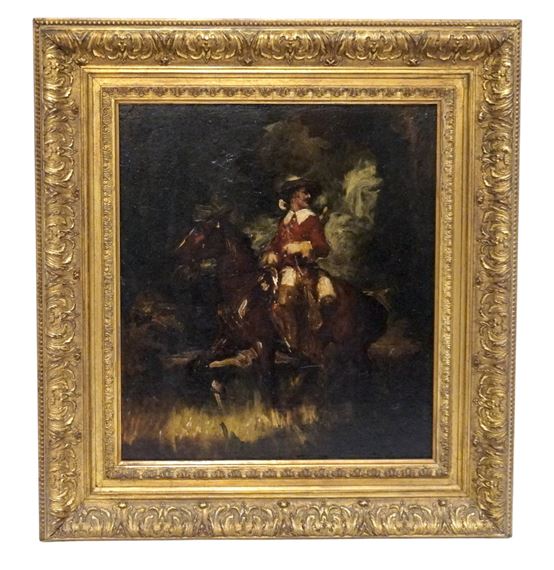 Man and Horse - European School, 19th Century