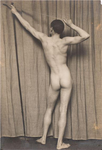 Portrait of George Platt Lynes, Paris (back view) - Man Ray