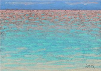 BLUE AND PINK SEASCAPE Picture