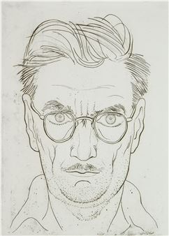 Self-Portrait while Shaving Picture