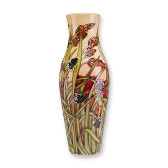 Moorcroft Pottery by Emma Bossons Limited Edition Vase, Savannah 2001 Picture