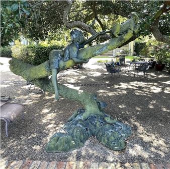 JIM DAVIDSON MONUMENTAL BRONZE GARDEN SCULPTURE 89 Picture