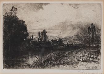 On The Test, Wareham Bridge Picture