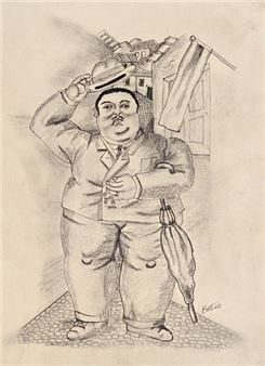 Man with a Hat Picture