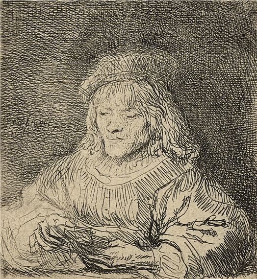 The Card Player (The Millennium Series) - Rembrandt van Rijn