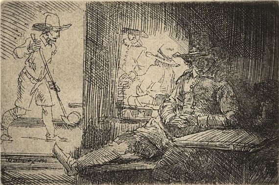The Golf Player (The Millennium Series) - Rembrandt van Rijn