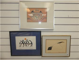 three framed prints Picture