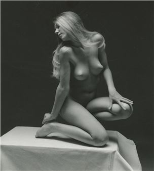 Vintage Photo 1950s-1960s Nude Study Picture