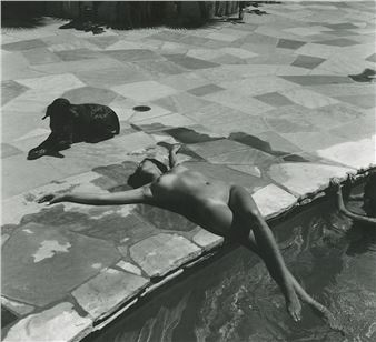 Vintage Photo 1950s-1960s Nude Study Picture