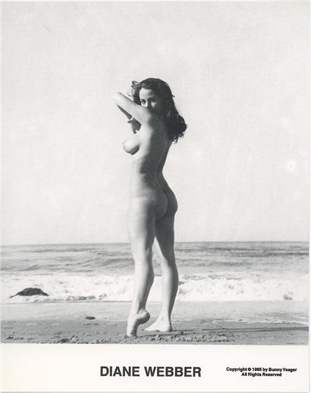 Vintage Pin Up Litho DIANE WEBBER - Bunny Yeager