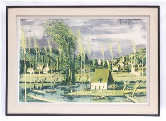 Bernard Buffet、ベルナール・ビュフェ【La Coccinelle】 Bernard Buffet | Coccinelle (1963) | MutualArt