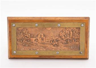 A COPPER RELIEF OF RACHELS TOMB. Jerusalem, c. 1930 Picture