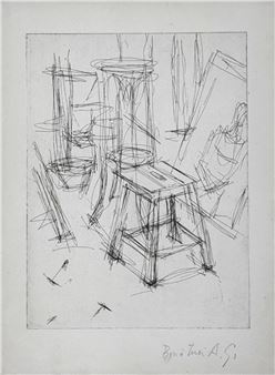 Le tabouret dans l'atelier Picture
