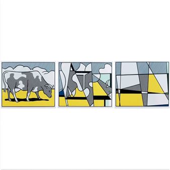 Cow Going Abstract Picture