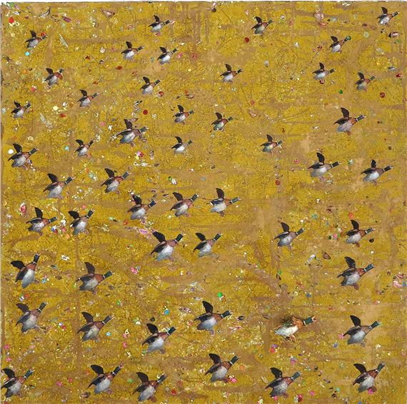 GINA WALDMAN - MIXED MEDIA ON CANVAS - Gina Waldman